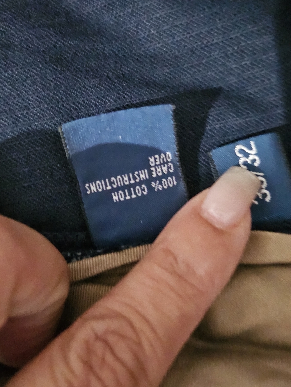 Polo Ralph Lauren Corduroy Pants Mens 33x32 Navy Preston Straight Casual. - Picture 11 of 13